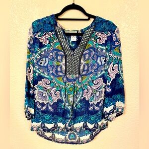 Bila Paisley Blouse